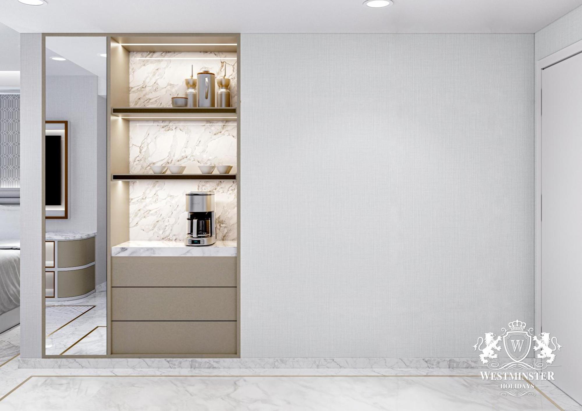 Westminster Dubai Mall Exterior foto A coffee station in a home