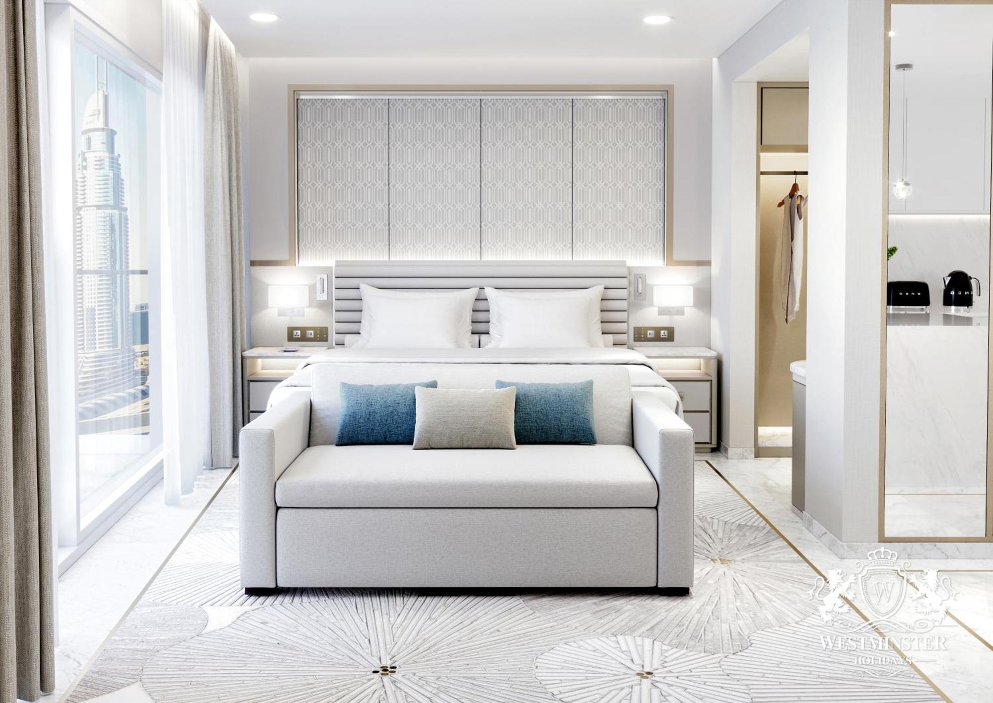 Westminster Dubai Mall Exterior foto A rendering of a bedroom in a Signature Suite