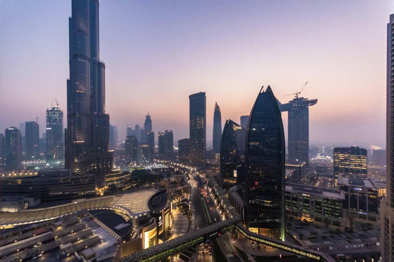 Westminster Dubai Mall Exterior foto The skyline of the new financial district in Riyadh