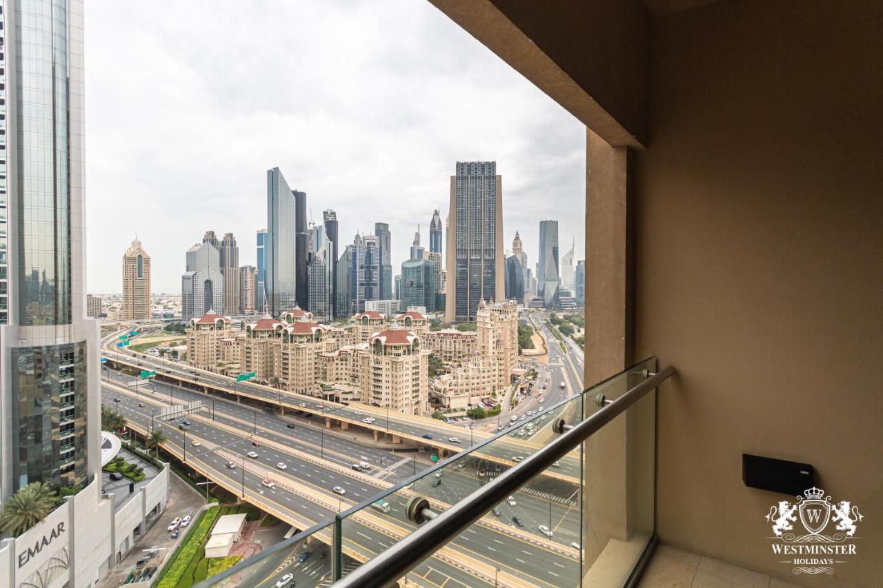 Westminster Dubai Mall Exterior foto View from the balcony of a typical apartment